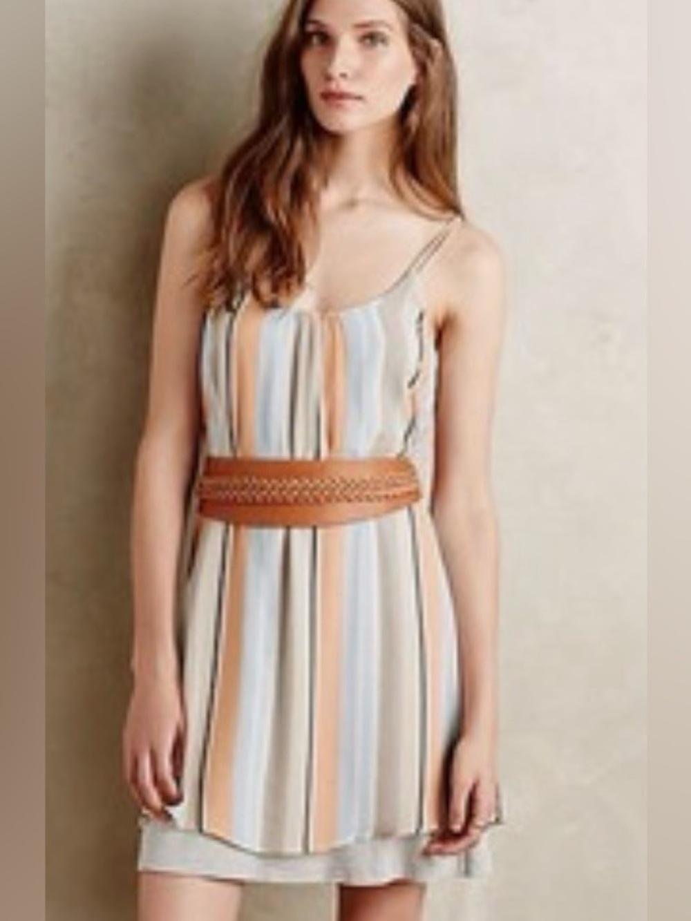 Anthropologie Dolan Left Coast Collection Layered Laurel dress Size Small
